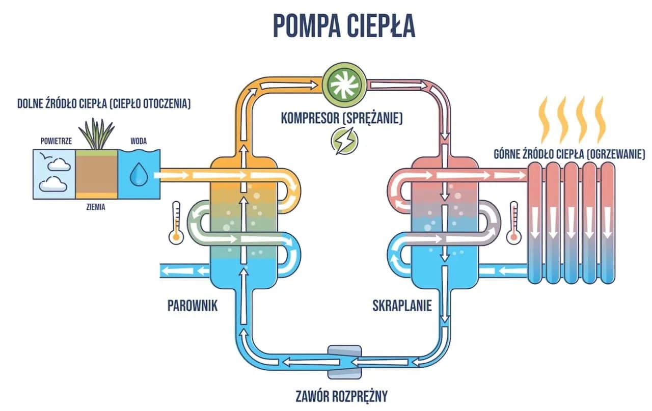 Czy pompa ciepła chodzi cały czas? Sprawdź, co może być nie tak