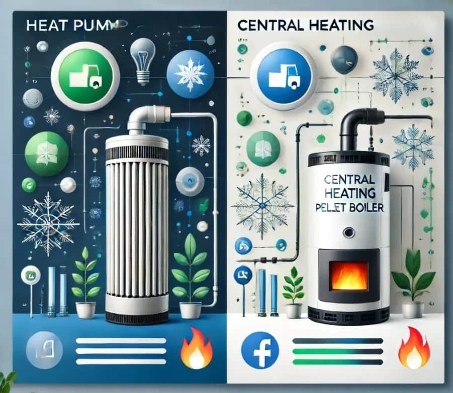 Pompa ciepła czy pellet – co wybrać, by zaoszczędzić na ogrzewaniu?