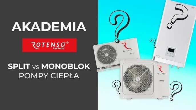 Pompa ciepła monoblok czy split - poznaj różnice i wybierz mądrze